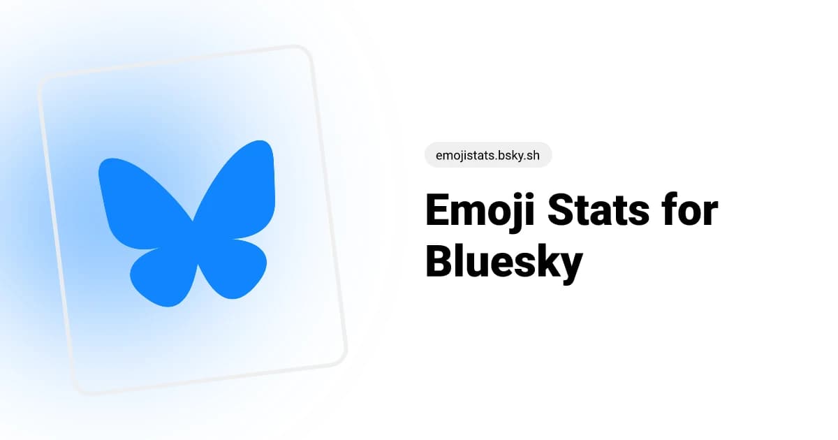 Screenshot of emojistats website